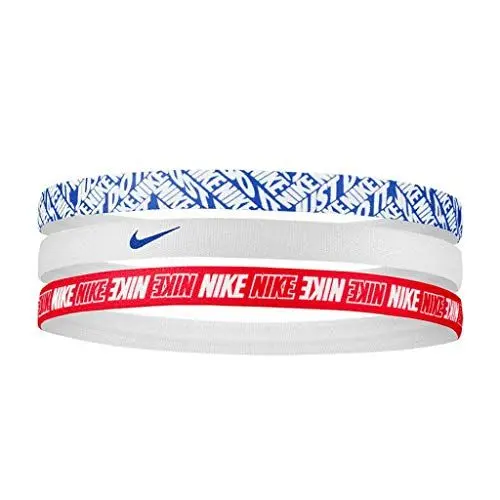 Produktbild: Nike Printed Hautbands 3 Stück pink/weiß/blau
