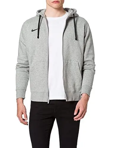 Produktbild: Nike Herren M Nk Flc Park20 Fz Hoodie Kapuzenjacke, Dk Grey Heather/Black/Black, XL EU