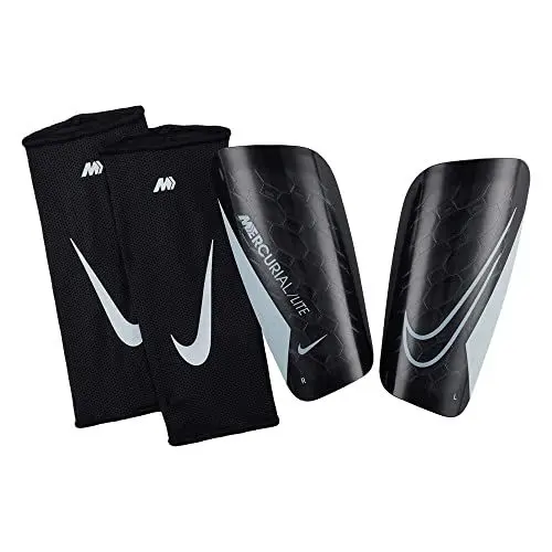 Produktbild: Nike Unisex – Erwachsene Merc Lite-fa22 Schienbeinschoner, Black/Black/White, L EU