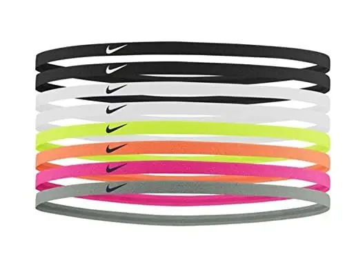 Produktbild: Nike Unisex – Erwachsene Skinny Haarband-Set 8er, Mehrfarbig, one Size