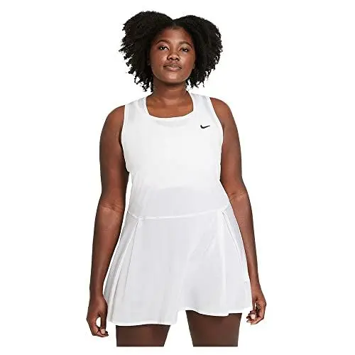 Produktbild: Nike Women's W NKCT DF ADVTG Dress T-Shirt, White/Black, XL