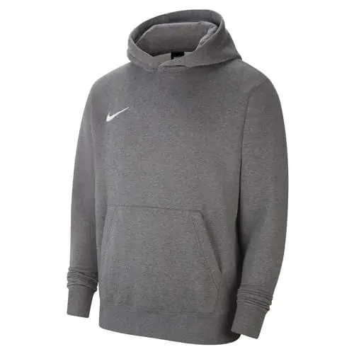 Produktbild: Nike unisex-child Park 20 Hooded Sweatshirt, Charcoal Heather/White, S EU