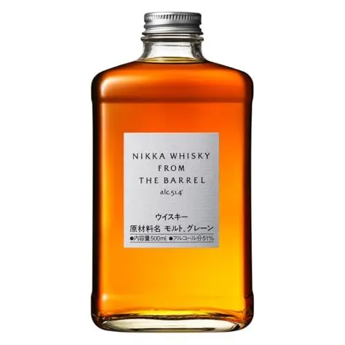 Produktbild: Nikka I From the Barrel Blended Whisky I inklusive Geschenkverpackung I Kraftvoll würzige Eiche und fruchtige Karamellnoten I 51.4% Vol. I 500 ml