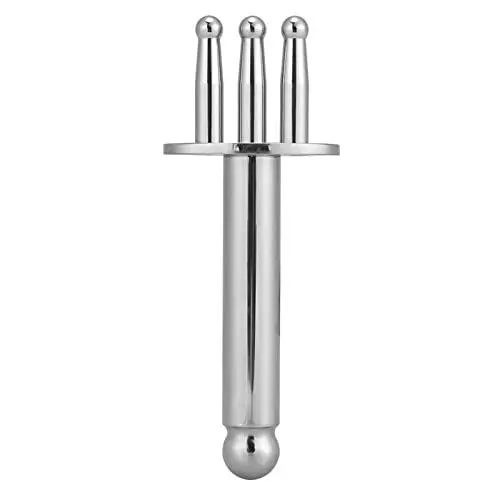 Produktbild: Nikken Magnets Triggerpunkt-Massagegerät Mit 3 Gabeln, Magnetotherapie-Säureentladungsstift, Magnetischer Stab, Meridianpunkt, Magnetische Massage(Runder Kopf)