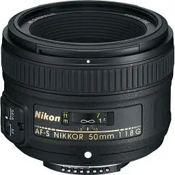 Produktbild: Nikon 2199 AF-S NIKKOR 50 mm 1:1,8G Objektiv (58mm Filtergewinde)