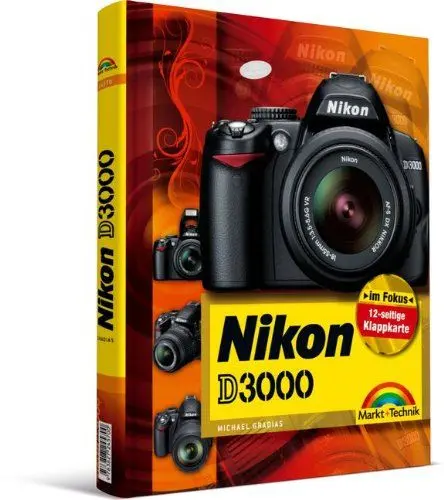 Produktbild: Nikon D3000 - mit 12-seitiger Klappkarte (Kamerahandbücher)