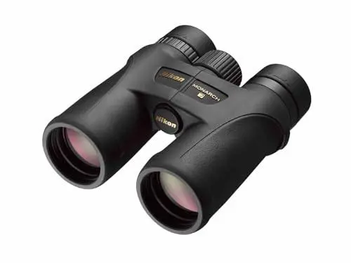 Produktbild: Nikon Monarch HG 8 x 42 (BAA793SA), Schwarz - Fernglas (131 mm, 145 mm, 56 mm, 665 g)