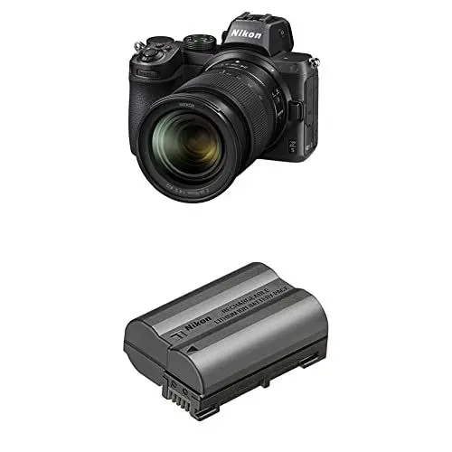 Produktbild: Nikon Z 5 Spiegellose Vollformat-Kamera mit Nikon 24-70mm 1:4,0 S (24,3 MP, Hybrid-AF mit 273 Messfeldern, 5-Achsen-Bildstabilisator, 4K UHD Video, doppeltes Kartenfach) + EN-EL15c Akku