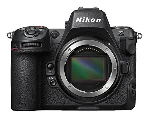 Produktbild: Nikon Z 8 Body (Vollformat Systemkamera für Foto- und Videografie, 45.7MP gestapelter CMOS-Sensor, 2 Speicherkartenfächer, 8k RAW Video, bis zu 120 Bilder pro Sekunde, 493 AF-Messfelder)