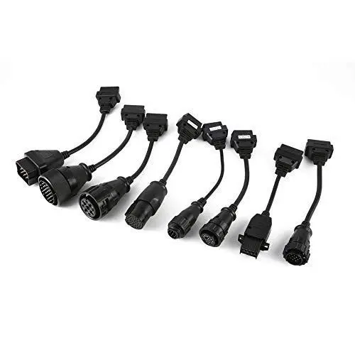 Produktbild: Nikou Auto-Diagnosekabel Autokabel für OBD2 OBDII Autos Diagnose-Tool verbinden Kabeladapter 8pcs / pack