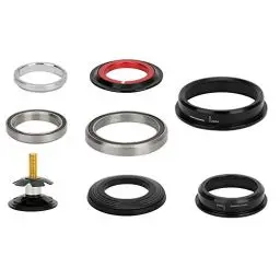 Produktbild: Nikou Fahrrad Headset, Fahrradgabel Steuersatz CNC ZS44/ZS56 Fahrrad aus Aluminiumlegierung mit Doppeltem Verwendungszweck und Externem Kegel-Headset Lager für Fahrräder