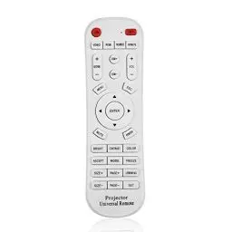 Produktbild: Nikou Fernbedienung Beamer- Universal Fernbedienung für Projektor Controller Ersatzfernbedienung für Projektor Weiss Universalfernbedienung Projektorfernbedienung