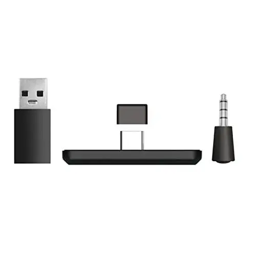 Produktbild: Nikou PS4 Bluetooth Adapter, Wireless PS5 Bluetooth 5.0 Audio Empfänger Sender PC Spiel Musik Adapter für Kopfhörer