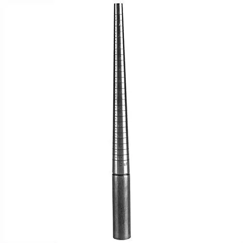 Produktbild: Nikou Ringgrößenmesser, Stahl Ring Sizer Schmuckwerkzeuge Ringvergrößerung Mallet Dorn Schmuckherstellung Werkzeuge für Ringformung (2#)