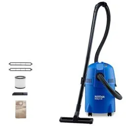 Produktbild: Nilfisk Buddy II 18L Nass Trockensauger für Werkstatt, Haus, Garten und Auto - Staubsauger mit Saug- und Blasfunktion (1200 W)