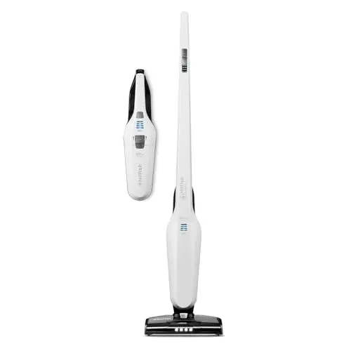 Produktbild: Nilfisk Easy 2 in 1 Staubsauger - Staubsauger und Handstaubsauger - Schnurlose und beutellose Staubsauger - Bodenstaubsauger - Teppichstaubsauger - Weiß