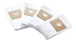 Produktbild: Nilfisk Filterbeutel 22L/30l (4 Stück, für Nilfisk Multi II Staubsauger mit 22- und 30-Liter-Kanistern, aus Hi-Flow-Vlies, sehr leicht, max. Filterung und Absaugung) 107417195