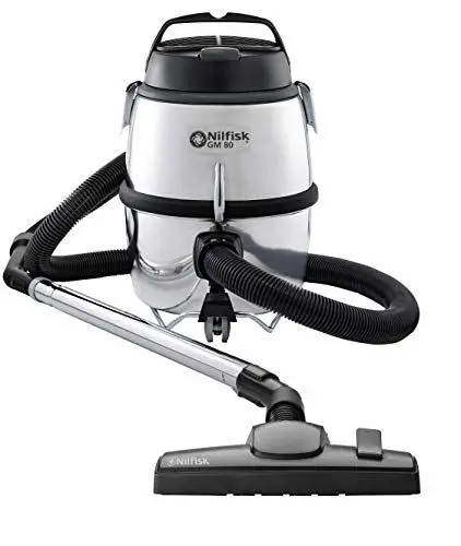 Produktbild: Nilfisk GM80 C Staubsauger - Bodenstaubsauger - Teppichsauger - Starker, robuster und leichter Staubsauger mit Ausblasfunktion