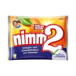 Produktbild: nimm2 Bonbons – 1 x 429g – Gefüllte Bonbons mit Fruchtsaft und Vitaminen