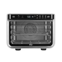 Produktbild: Ninja Foodi 10-in-1 Multifunktions-Ofen, tragbarer Mini-Ofen für Arbeitsflächen, Mehrzweck-Ofen mit 10 Kochfunktionen·· Air Fry, Rösten, Grillen, Backen und mehr, Silber/Schwarz DT200EU