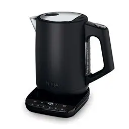 Produktbild: Ninja Wasserkocher Perfect Temperature, 1,7L, LED-Anzeige, Wasserkocher mit Schnellkoch-Funktion und verschiedenen Temperatureinstellungen, Mattschwarz KT200EU