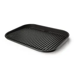 Produktbild: Ninja Woodfire flache Grillplatte, kompatibel mit Ninja Woodfire Elektrogrill für den Außenbereich, offizielles Ninja-Zubehör, antihaftbeschichtet XSKGRIDPLTEUK