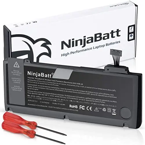 Produktbild: NinjaBatt A1322 A1278 Akku für Apple MacBook Pro 13