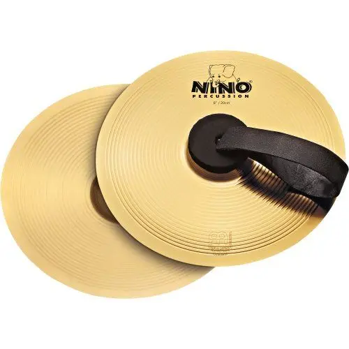 Produktbild: Nino Percussion NINO-BR20 Becken Paar 20,3 cm (8 Zoll) Messing Legierung