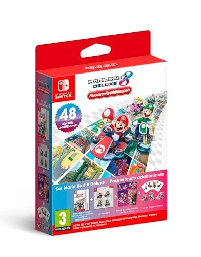 Produktbild: NINTENDO FRANCE SARL Set Mario Kart 8.. Pass.. SWI VF