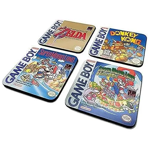 Produktbild: Nintendo CSP0022 Untersetzer, Kork, Mehrfarbig