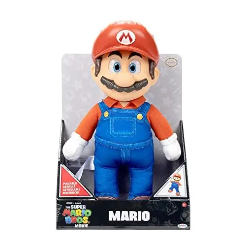 Produktbild: Nintendo Super Mario Movie 35cm Roto Plüsch - Mario