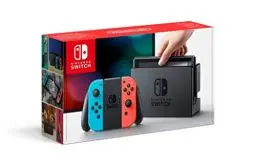 Produktbild: Nintendo Switch Konsole Neon-Rot/Neon-Blau