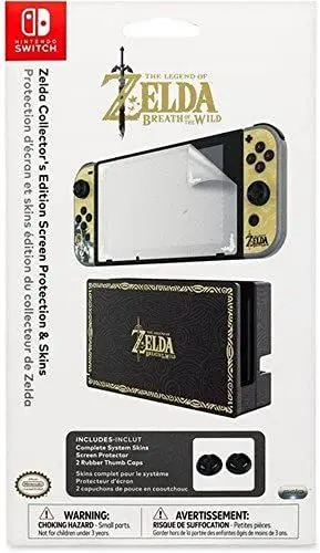 Produktbild: Nintendo Switch Zelda Collector's Edition Screen Protection & Skins (500-016)