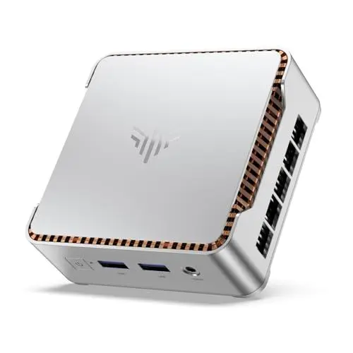 Produktbild: NiPoGi Essenx E2 Mini PC W-11 Pro, Ιntel Twin Lake N150(bis zu 3,6 GHz, 6 W TDP), 16 GB DDR4 512 GB M.2 SSD Mini Desktop Computer, 4K Dual Display, HDMI, DP, Dual-WiFi, VESA-Halterung für Schule, Büro