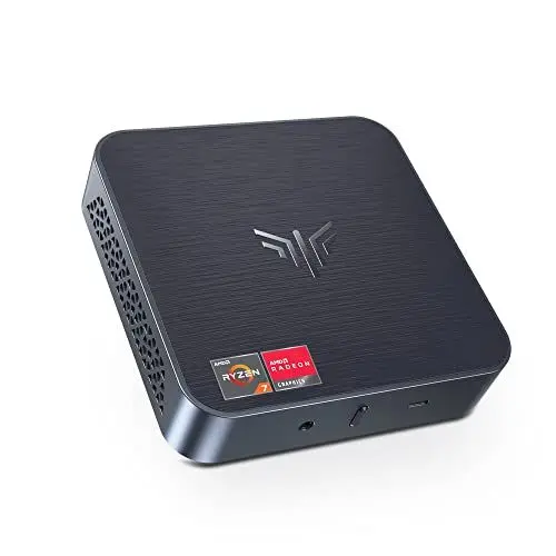 Produktbild: E3B Mini PC AMD Ryzen 7 5700U(Bis zu 4,3GHz) 16GB DDR4 512GB SSD mit Radeon RX Vega 8 Graphics Micro Desktop Computer Für Büro/Heimkino/Meeting/Business/Trip |WiFi 6|BT 5.2|USB3.2