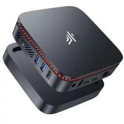 Produktbild: NiPoGi Mini PC Ιntel 12. Gen Alder Lake-N N100(Bis zu 3.4GHz) 16GB DDR4/512GB M.2 SSD,Mini Desktop PC WiFi 2.4G/5G,BT5.2/RJ45,Mini Computer 4K@60HZ UHD Dual Display,Micro PC für Büro/Unterhaltungs