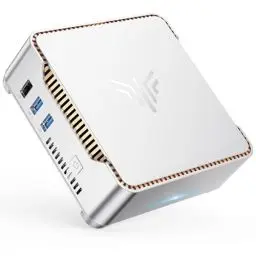 Produktbild: NiPoGi Mini PC Intel Alder Lake-N97(bis zu 3,6 GHz), 16GB DDR4 512GB M.2 SSD Mini Desktop Computer 𝖶indows 11, Dual-WiFi, 2X HDMI, 4K UHD Triple Display GK3 Plus Mini-PC mit VESA für Schule, Büro.