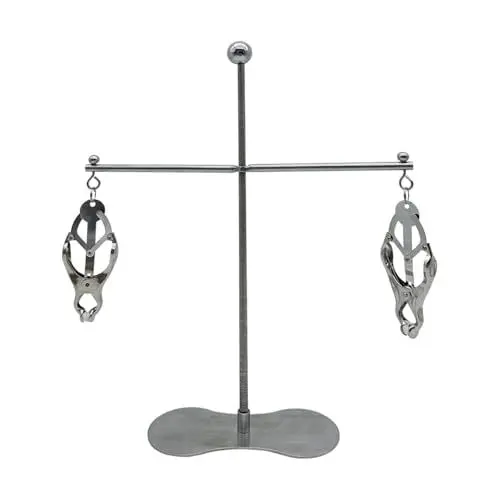 Produktbild: Nippelklemme für Frauen BDSM Nipple Clamps Schmetterling Nippelklemmen Brustwarzen Edelstahl Unterstützt Brustwarzen Klemmen für Frauen Perfekt Für Paare die ihre Spiele Flirts intensivieren möchten