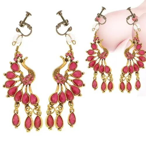 Produktbild: Nippelklemmen für Frau Männer, Nippelklemme für Frauen Nipple Clamps Sexy Brustwarzenklemmen Brustwarzen Intimschmuck Nippel Klemmen für Frauen Nippelschmuck 2er Set Bdsms Spielzeug Hart für Paare