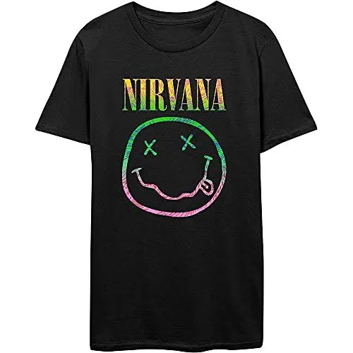 Produktbild: Nirvana Sorbet Ray Männer T-Shirt schwarz L 100% Baumwolle Band-Merch, Bands