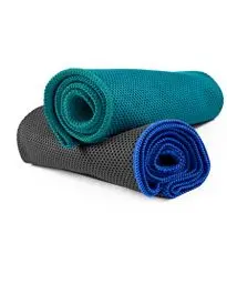 Produktbild: NirvanaShape 1x Kühlendes Handtuch - Mikrofaser Kühltuch als Sporthandtuch für Fitness, Yoga, Sport, Golf - Ice Towel Handtuch mit Kühlfunktion