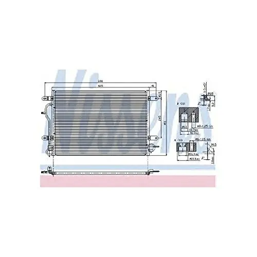 Produktbild: Nissens 94583 Klimakondensator