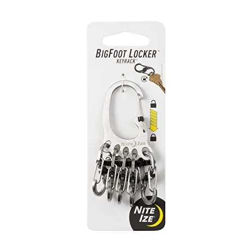 Produktbild: Nite Ize Bigfoot Locker KeyRack, Silber Schlüsselring, s