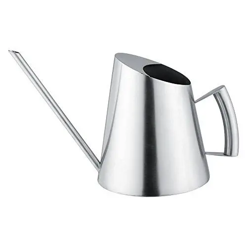 Produktbild: Nitrip 1500ml Edelstahl Silber Gießkanne Gebürstet Garten Pflanzen Indoor Outdoor 1.5L