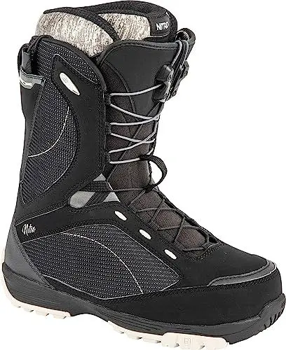 Produktbild: Nitro Damen Monarch TLS '24 All Mountain Freestyle Schnellschnürsystem Boot Snowboardboot, Black-Sand, MP 24.0 // EU 37 1/3 // US WMN 6,5