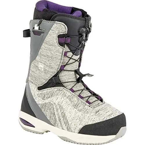 Produktbild: Nitro Damen Nitro Damen Ronda Tls '23 Leichter Snowboardschuh mit Schnellschnürsystem Snowboardboot, HEATHER GREY, MP 24,5 // EU 38 US 7