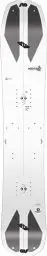 Produktbild: Nitro Snowboards Herren Vertical BRD ´23, Allmountainboard, Directional Splitboard, Trüe Camber, All-Terrain, leicht durch KOROYD Core Technologie