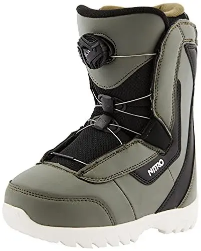 Produktbild: Nitro Unisex Jugend Droid BOA Boot´21 Snowboardboot, Charcoal-Black-White, 200