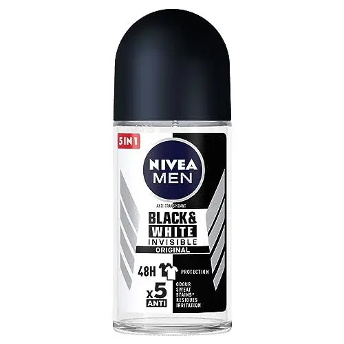 Produktbild: NIVEA MEN Black&White 72 H Invisible Original Antitranspirant im Ball für Männer 50 ml
