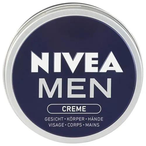 Produktbild: NIVEA MEN Creme, pflegende Hautcreme mit Vitamin E für intensive Feuchtigkeit,Hautpflege für Männer, ideal für Körper, Gesicht und Hände (150 ml)